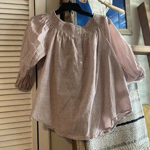 Off the Shoulder Striped Top